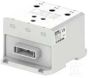 MOREK OTL300-3B gnybtų kaladėlė 3xAl/Cu 95-300mm2 6x1x40 1000V AC /1500V DC Universalus gnybtas su įėjimu į lanksčią šyną MAA3300A20