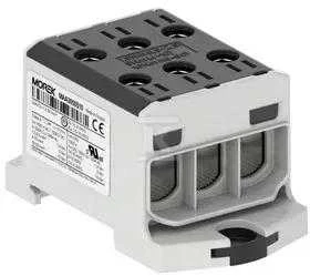 MOREK Złączka OTL50-3 spalva juoda 3xAl/Cu 1,5-50mm2 1000V AC / 1500V DC Zacisk universalus MAA3050S10