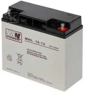 Mpl Power Elektro baterija MW Power AGM MWL 18-1212V/18Ah 181*77*167 (M5)