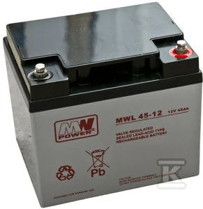 Mpl Power AKUMULIATORIUS AGM 12V/45AH/10-12LAT