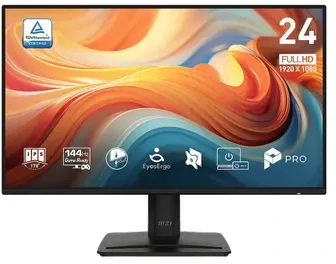MSI PRO MP242 E14A 23,8 colio IPS FHD 16:9 144 Hz 300 cd/m2 1 ms HDMI DP VGA monitorius