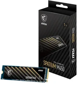 MSI SPATIUM M450 PCIe 4.0 NVMe M.2 1000GB PCI Express 4.0 3D NAND