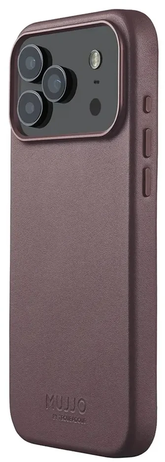 Mujjo MUJJO-CL-063-BR mobiliojo telefono dėklas 17,5 cm (6,9") Raudona