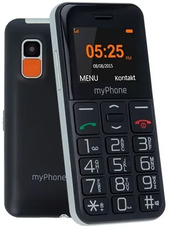 MyPhone Telefonas HALO Easy, Juodas