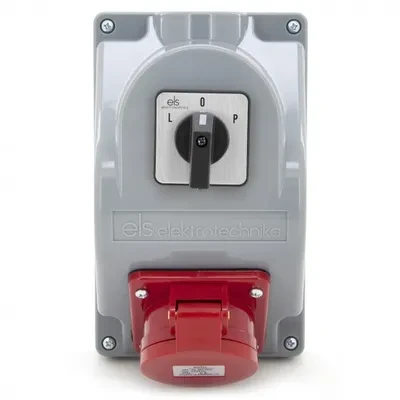ELS Elektrotechnika pastato skirstomoji spintelė COMBOPOL 16A/5 tipo L-0-P sieninis korpusas N010LP