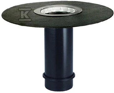 Uždedamas elementas D-125/300MM su bitumine hidroizoliacija(HL65H)