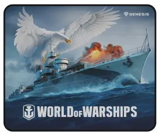 NATEC GENESIS Pelės kilimėlis Carbon 500 M World of Warships 300x250mm