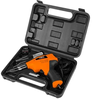 Neo Tools Lutownica 200 W transformatorinis lituoklis, dėkle
