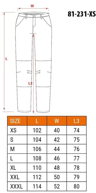 Neo Tools Kelnės PREMIUM darbo kelnės, 4 kryptimis tempiamos, XS dydis