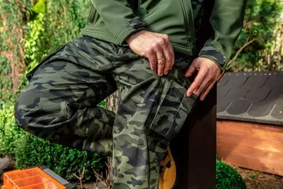 Neo Tools Ogrodniczki CAMO darbo kombinezonai, XXL dydis