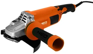 Neo Tools Šlifuoklis 3000 W kampinis šlifuoklis, diskas 230 x 22,2 mm, greitis 6600 min-1