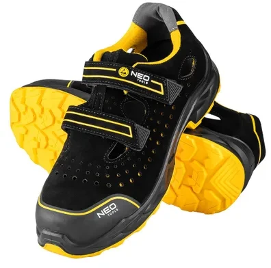 Neo Tools Sandalai S1 SR darbo sandalai, ESD, kompozicinė noselė, 43 dydis