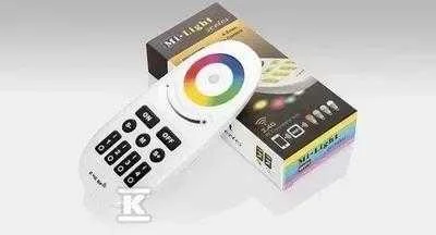 RGB LED pultelis su spalvų ratuku