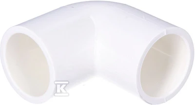 Nibco Alkūnė 406-007, PVC-U, 3/4″x90° klijuojamas vidus