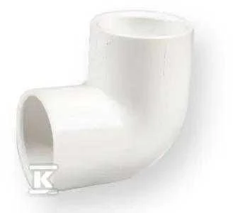 Nibco Alkūnė 406-007, PVC-U, 3/4″x90° klijuojamas vidus