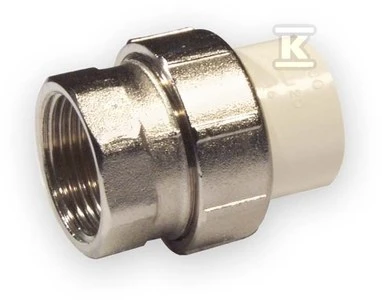 Nibco Adapteris 4733-305, PVC-C, 1/2" vid. srieg./klij. vidus