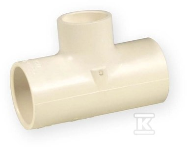 Nibco Trišakis 4711-101, PVC-C, 3/4″x3/4″x1/2″ klijuojamas vidus
