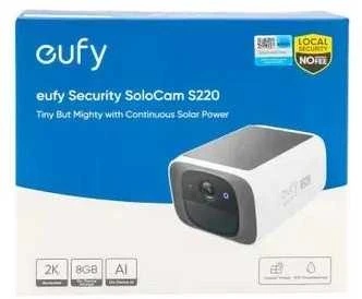 „Anker Eufy“ | Apsaugos kamera | S220 saulės energija varoma „Solocam“ | Belaidė | IP67 | Integruota 8 GB EMMC