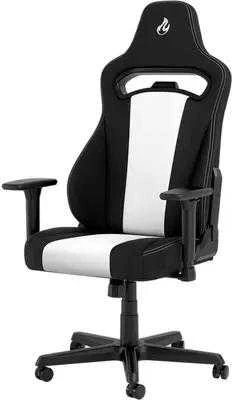 Žaidimų kėdė Nitro Concepts E250 Gaming Chair, Juoda-balta
