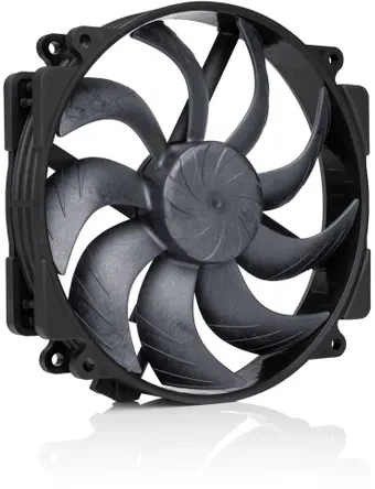 Noctua NF-A14x25r G2 PWM chromax.juodas - naujos kartos ventiliatorius, apvalus, 140 mm (juodas)