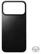 Dėklas Nomad Magnetic odinis galinis dangtelis, juodos spalvos (Horween), Magsafe – iPhone 17 Pro Max