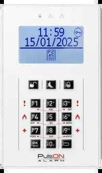 Pulson Alarm KLAVIATŪRA SIGNALIZACIJOS CENTRALEI PULSON-LCD/C-WH