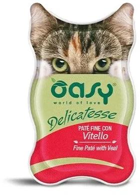 Maisto produktai - Oasy Delicatesse Fine Paté su veršiena 85g begrūdis