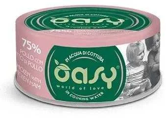 Maisto produktai - Oasy More Love Vištiena su Šonine Drėgnas Kačių Maistas 70g
