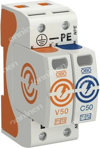 OBO Bettermann V50-1+NPE-280 Viršįtampių ribotuvas, 2P