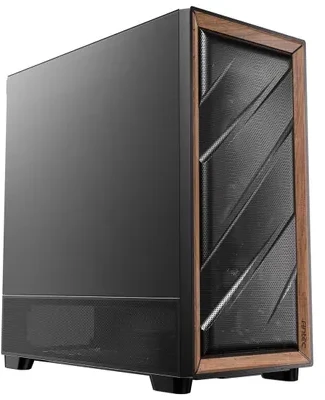 Antec FLUX SE „Midi Tower“ Juoda, Medinė