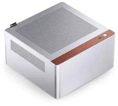 Jonsbo N10 PC-kompiuterio korpusas, Mini-Tower, Mini-ITX – sidabro spalvos