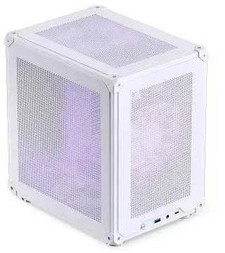 Jonsbo C6 Micro-ATX kompiuterio korpusas – baltos spalvos