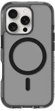 Laut Crystal Matter X MagSafe dėklas, skirtas iPhone 16 Pro Max – skaidrus juodas