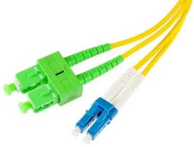 Oem FIBER OPTIC PATCHCORD SM 1M DUPLEX 9/125, SC/APC-LC/UPC 3MM