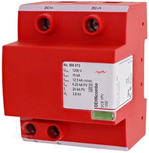 Dehn viršįtampio ribotuvai 1+2 (B+C) DEHNcombo YPV 1200 DCB 900070
