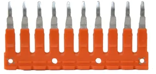Onka Elektrik T0-1923-1060104 Šukinis tiltelis MRK ir OPK 1,5mm2 oranžinis 10 laukų, T0-1923-1060104
