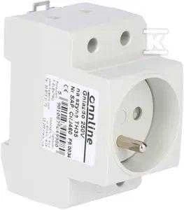 Onnline 250 V LIZDAS ANT TH35 ONLINE bėgelio
