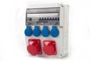 Onnline CAJA16M 4X230+RCD IP44 ONLINE