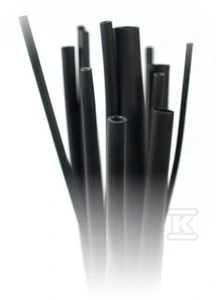 Onnline RTS 25.4/12.7 Juodas TERMAL TUBE.