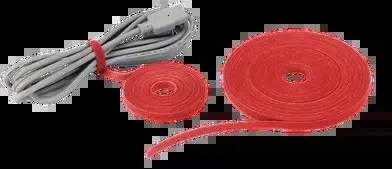 Velcro kaklaraištis sklypo kabeliams. 9mm ilgis 5m raudonas ALANTEC