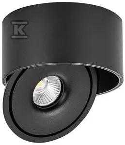 Lubinis šviestuvas V-tac 28W LED paviršinis šviestuvas, juodas, 3000-6400K