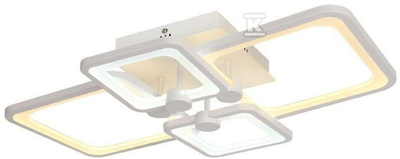 Lubinis šviestuvas V-tac 70W LED paviršinis šviestuvas, baltas, 3000-6000K, dimeriuojamas