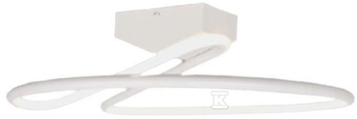 Lubinis šviestuvas V-tac 24W LED paviršinis šviestuvas, baltas, 4000K