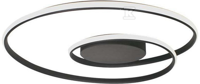 Lubinis šviestuvas V-tac 48W LED paviršinis šviestuvas, juodas, 4000K, dimeriuojamas