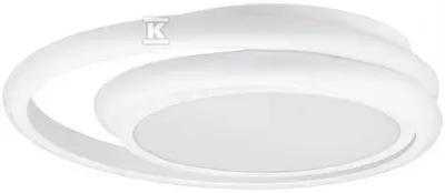Lubinis šviestuvas V-tac 38W LED paviršinis šviestuvas, baltas, 4000K