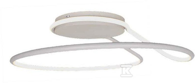 Lubinis šviestuvas V-tac 54W LED paviršinis šviestuvas, baltas, 4000K, dimeriuojamas