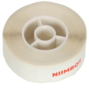 Terminės etiketės Niimbot lipdukai 12x40 mm, 160 vnt (balti)