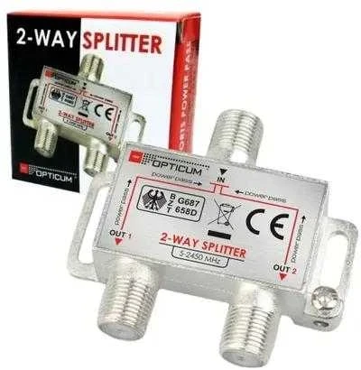 Opticum 1-2 DVB-T SAT skirstytuvas 2x1