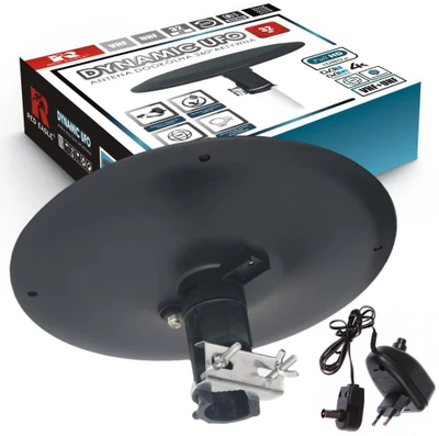 Opticum DVB-T Dynamic UFO-360 juoda