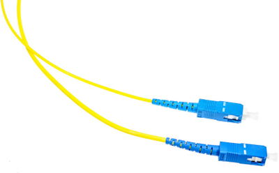 Extralink Optinis laidas SC/UPC–SC/UPC SM (1m, simplex, OS1/OS2, G657A1, 9/125µm, LSZH)